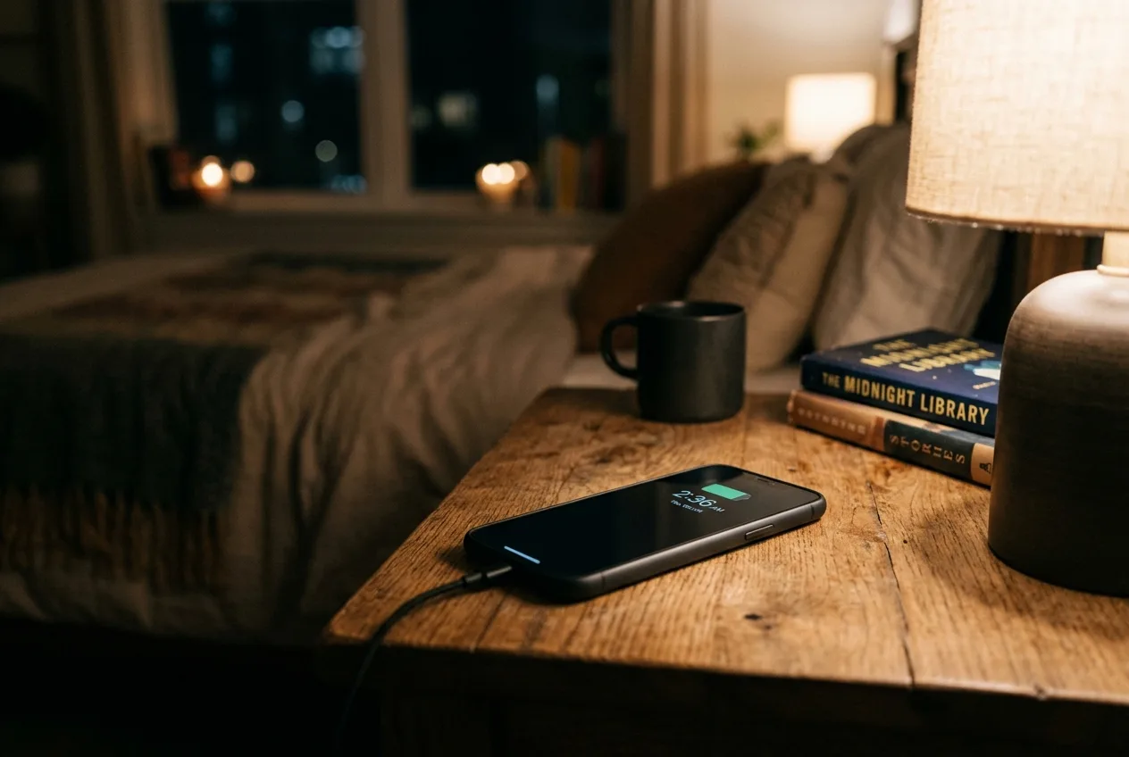 iPhone lädt nur bis 80 Prozent auf dem Nachttisch