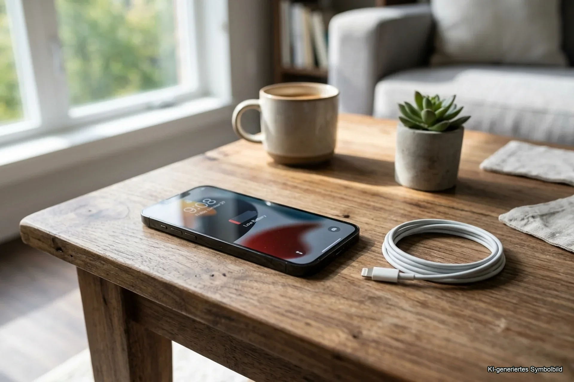 Handy Akku schnell leer — iPhone zeigt 5 % Akku trotz vorheriger Vollladung am Morgen