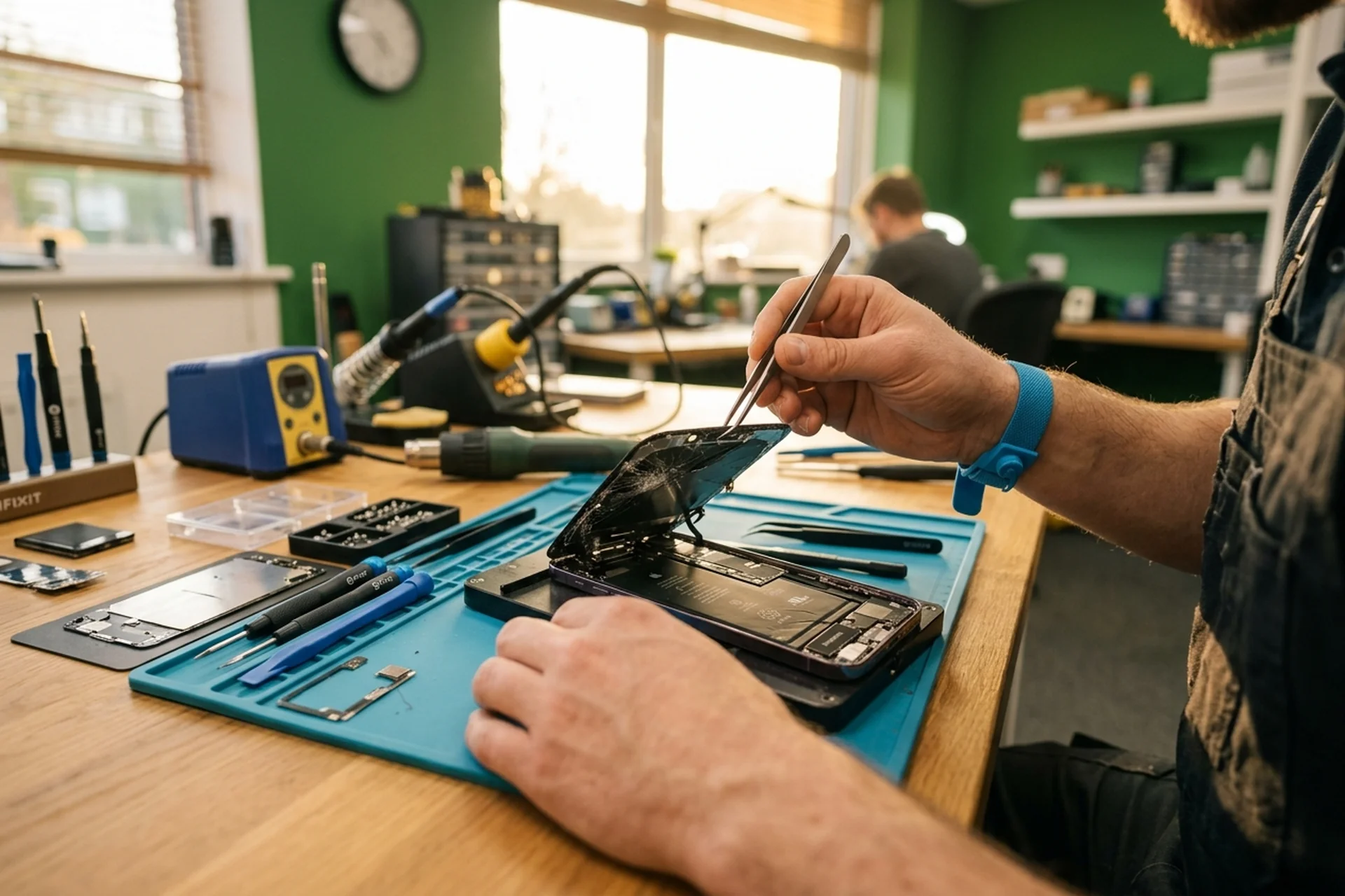 iPhone 14 Pro Display Reparatur Kosten — Werkstatt-Tausch des OLED-Displays in der Reparo-Werkstatt
